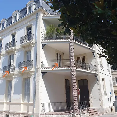 Apartmán Beautiful And Bright 1st Floor Flat With Large Terrace - Center Biarritz